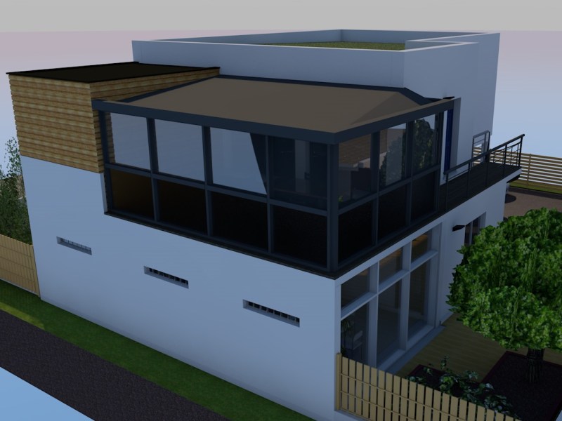 Travaux Véranda étage