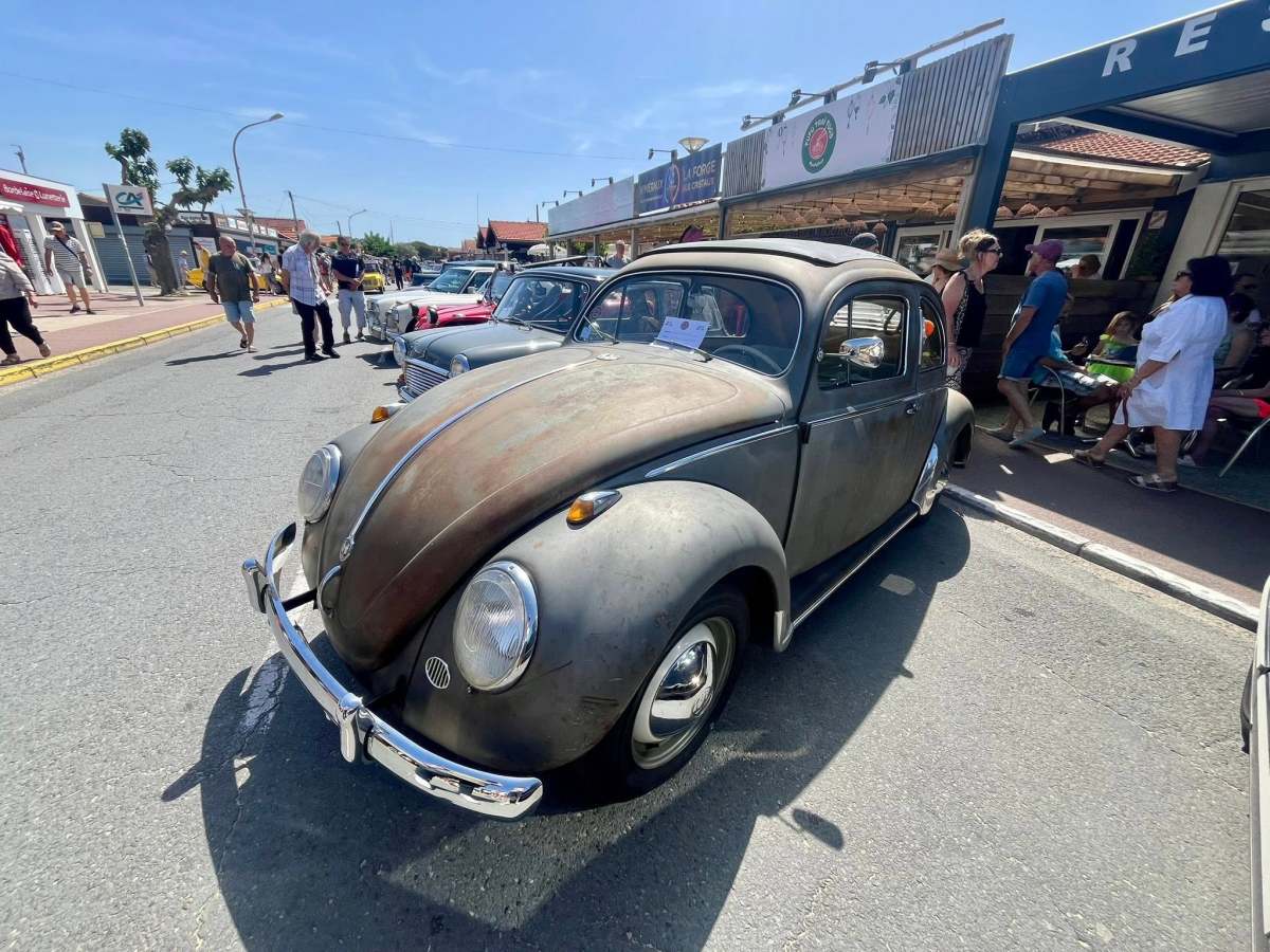Volkswagen Coccinelle Ovale découvrable deluxe 1956 Polar Silver&nbsp;L324