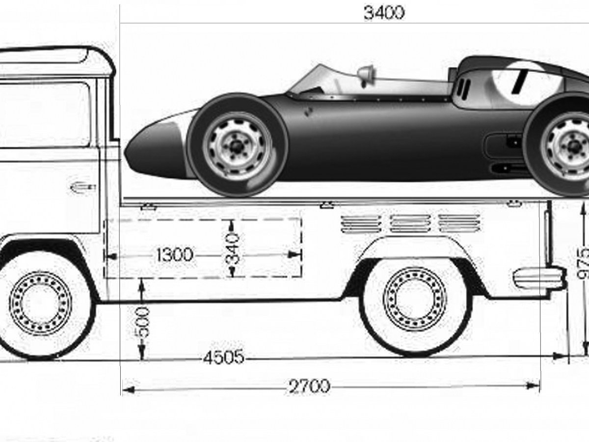 Volkswagen Projet Porte voiture pour la Formule&nbsp;V